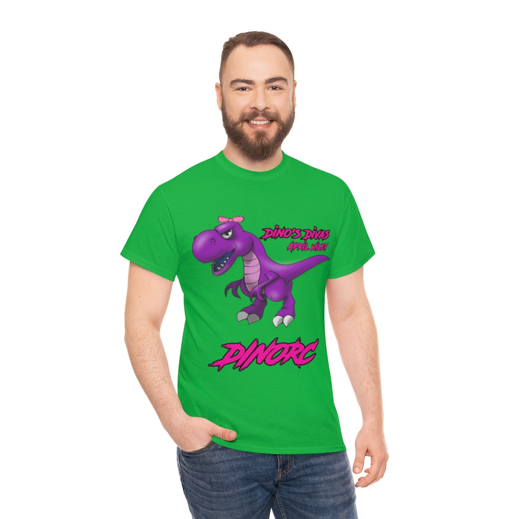 April Wiley Team Driver Dino's Divas DinoRc Logo T-Shirt S-5x