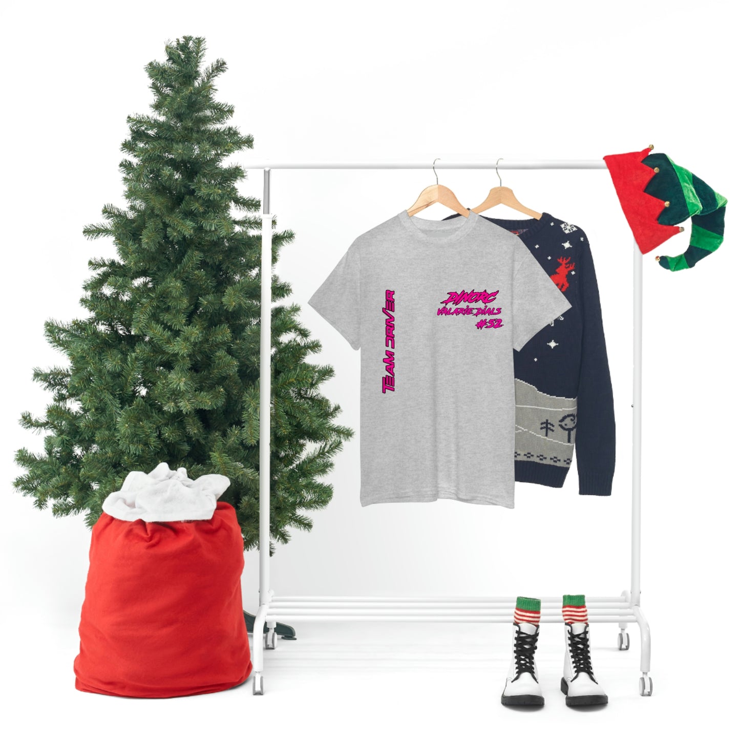 Team Driver Valarie Dials Dino's Divas Front and Back DinoRc Logo T-Shirt S-5x 5 colors