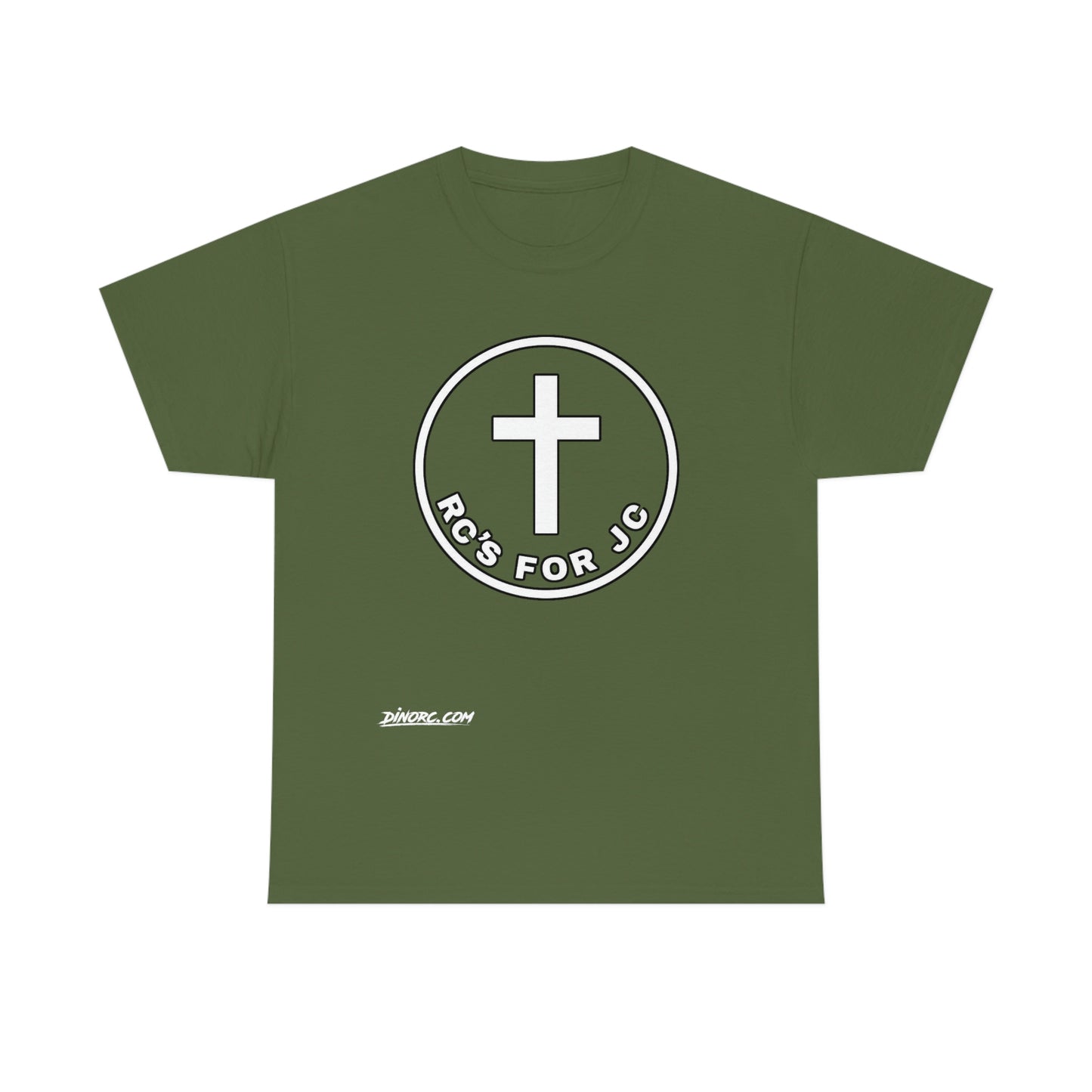 RCSFORJC White Logo 10 color Front only T-Shirt 10 colors S-5x