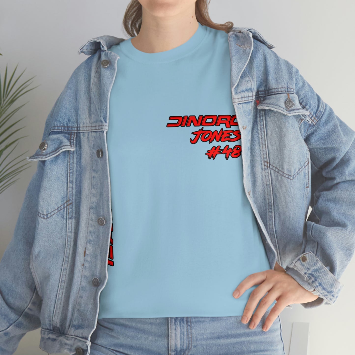 Team Driver Doug Jones Front and Back DinoRc Logo T-Shirt S-5x 5 colors