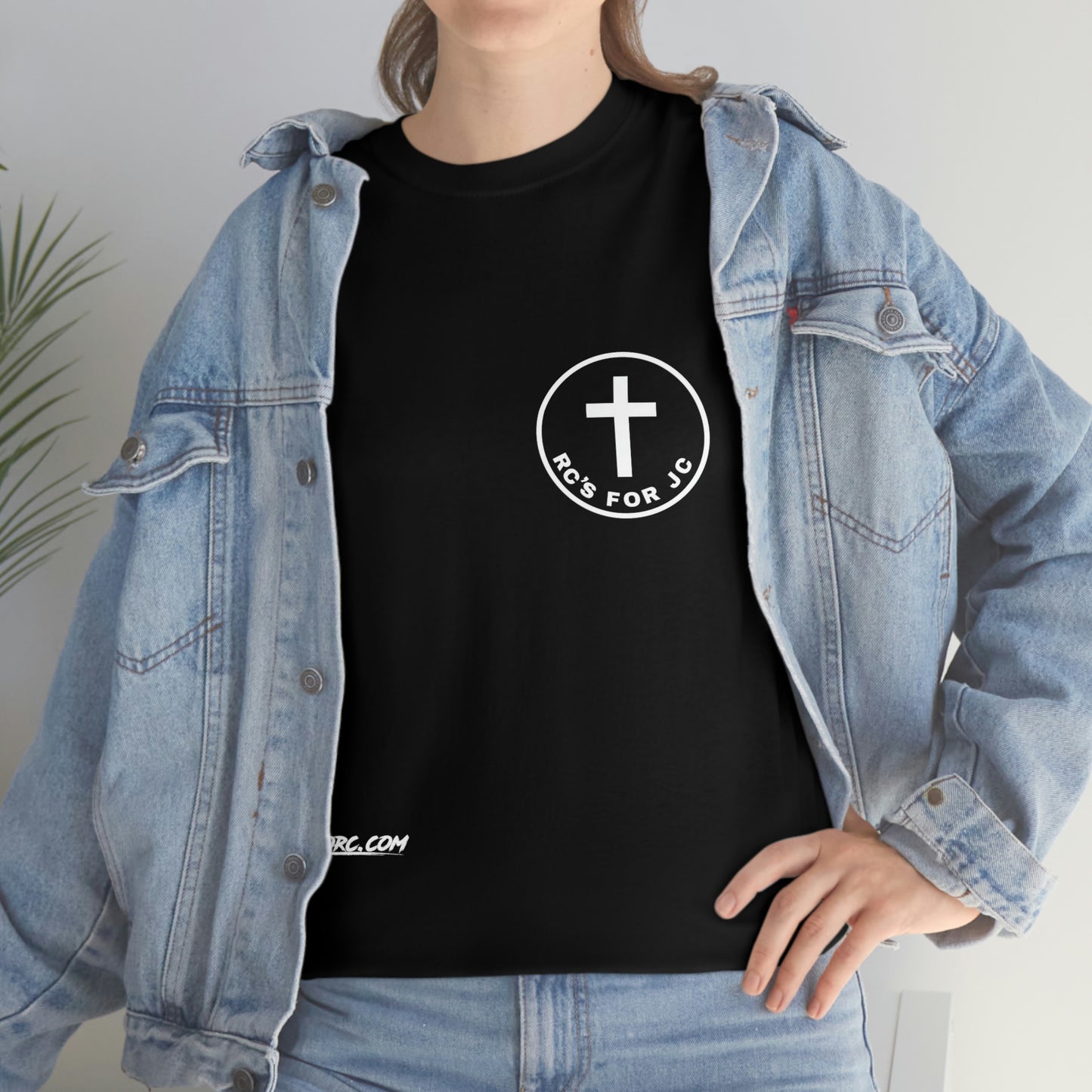 RCSFORJC White Logo Front Back T-Shirt 10 colors S-5x