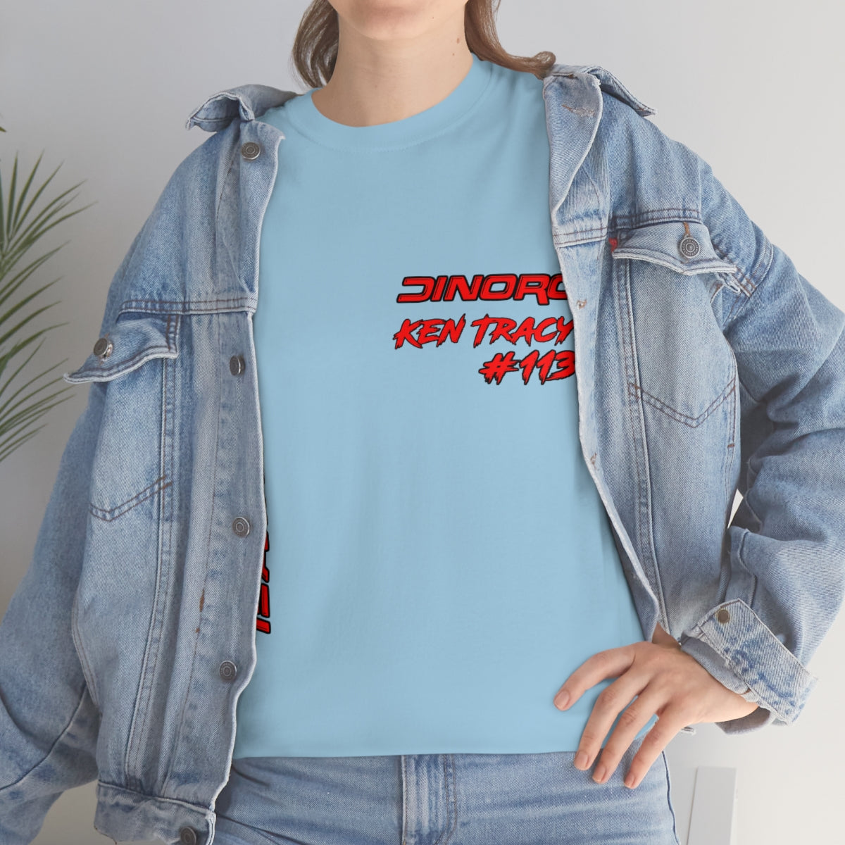 Team Driver Ken Tracy Front and Back DinoRc Logo T-Shirt S-5x 5 colors