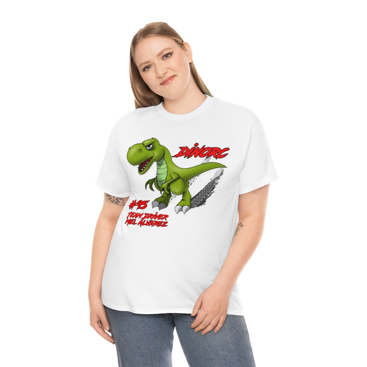 Team Driver Mel Alvarez DinoRc Logo T-Shirt S-5x