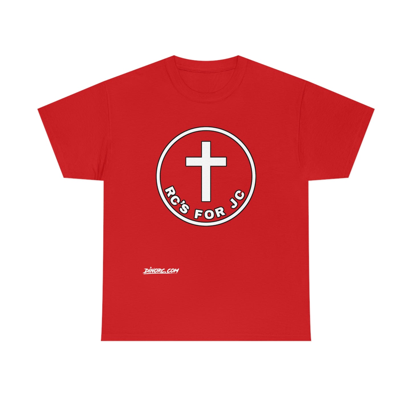 RCSFORJC White Logo 10 color Front only T-Shirt 10 colors S-5x