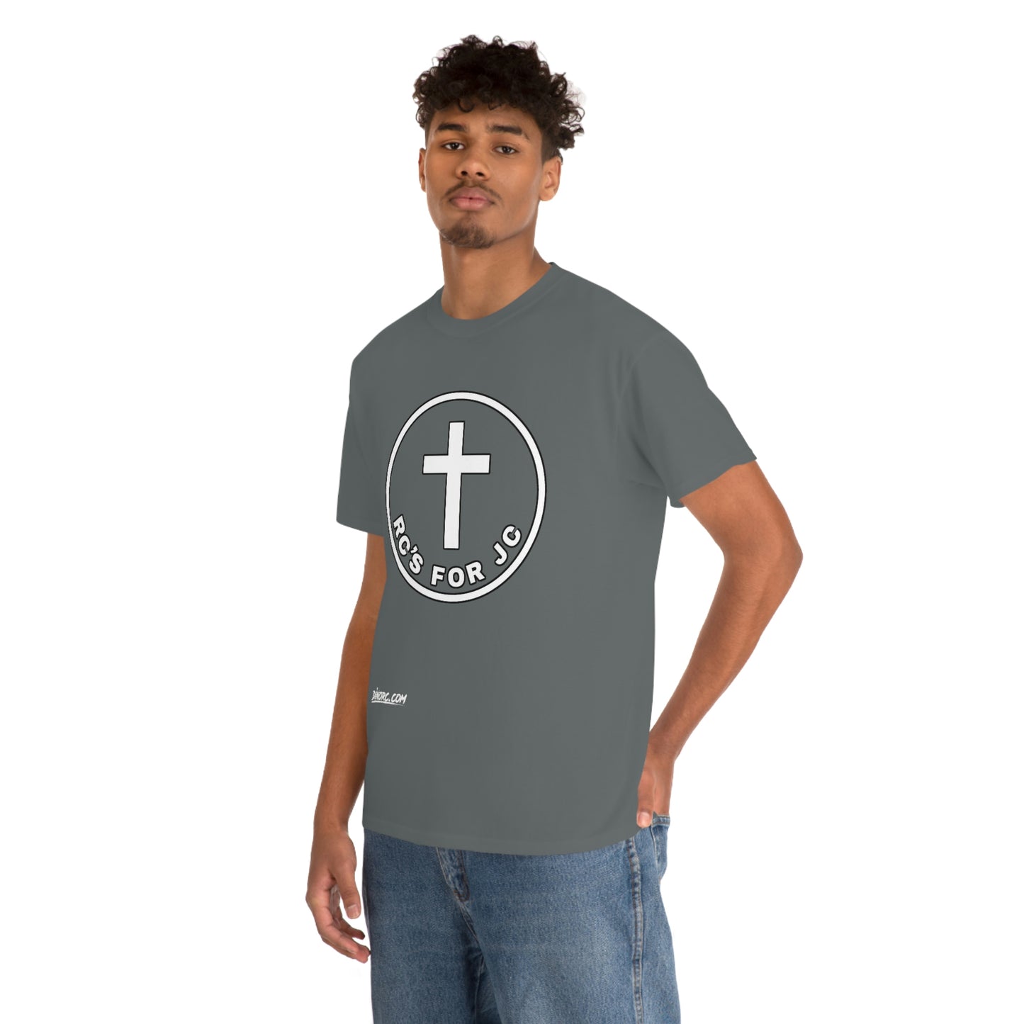 RCSFORJC White Logo 10 color Front only T-Shirt 10 colors S-5x