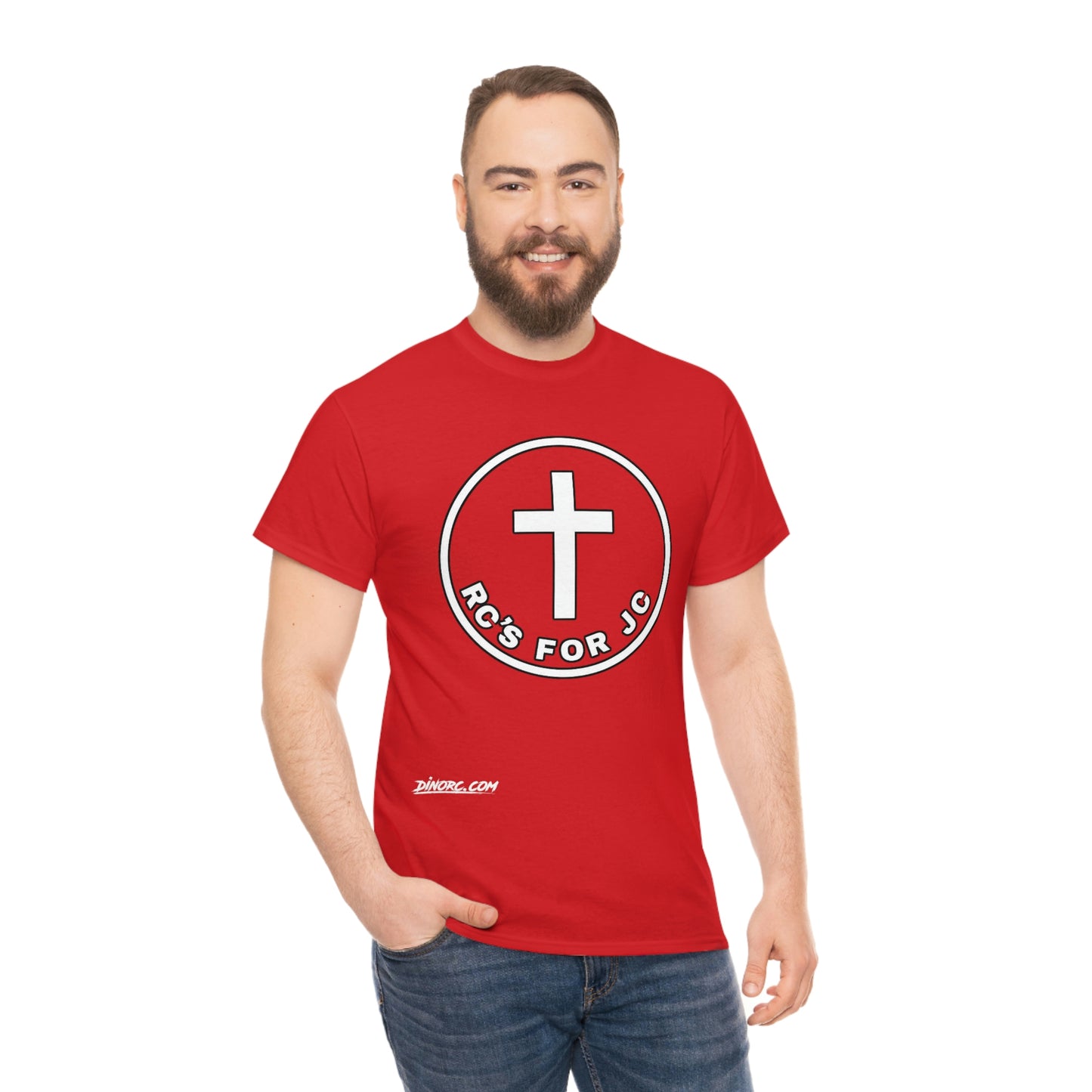 RCSFORJC White Logo 10 color Front only T-Shirt 10 colors S-5x