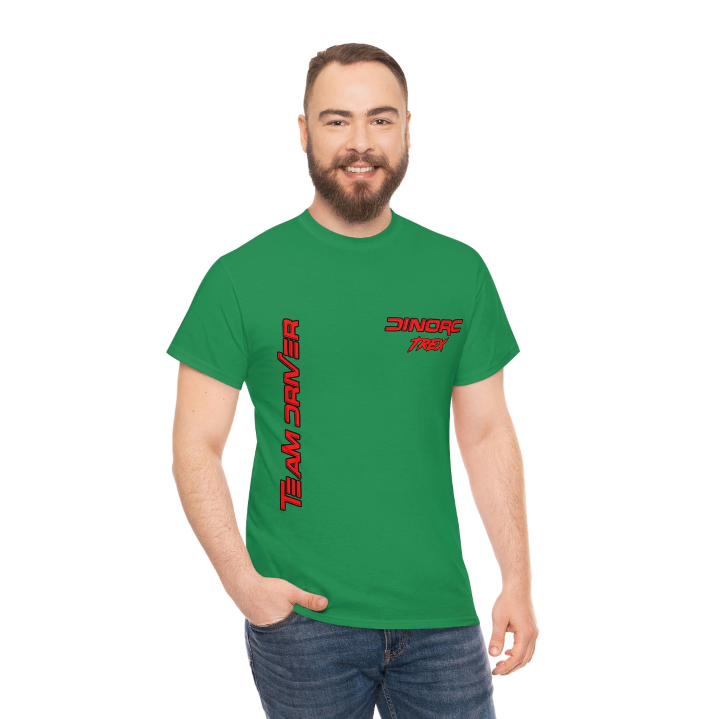 Team Driver Anthony Johnson (TRex) Front and Back DinoRc Logo T-Shirt S-5x 5 colors
