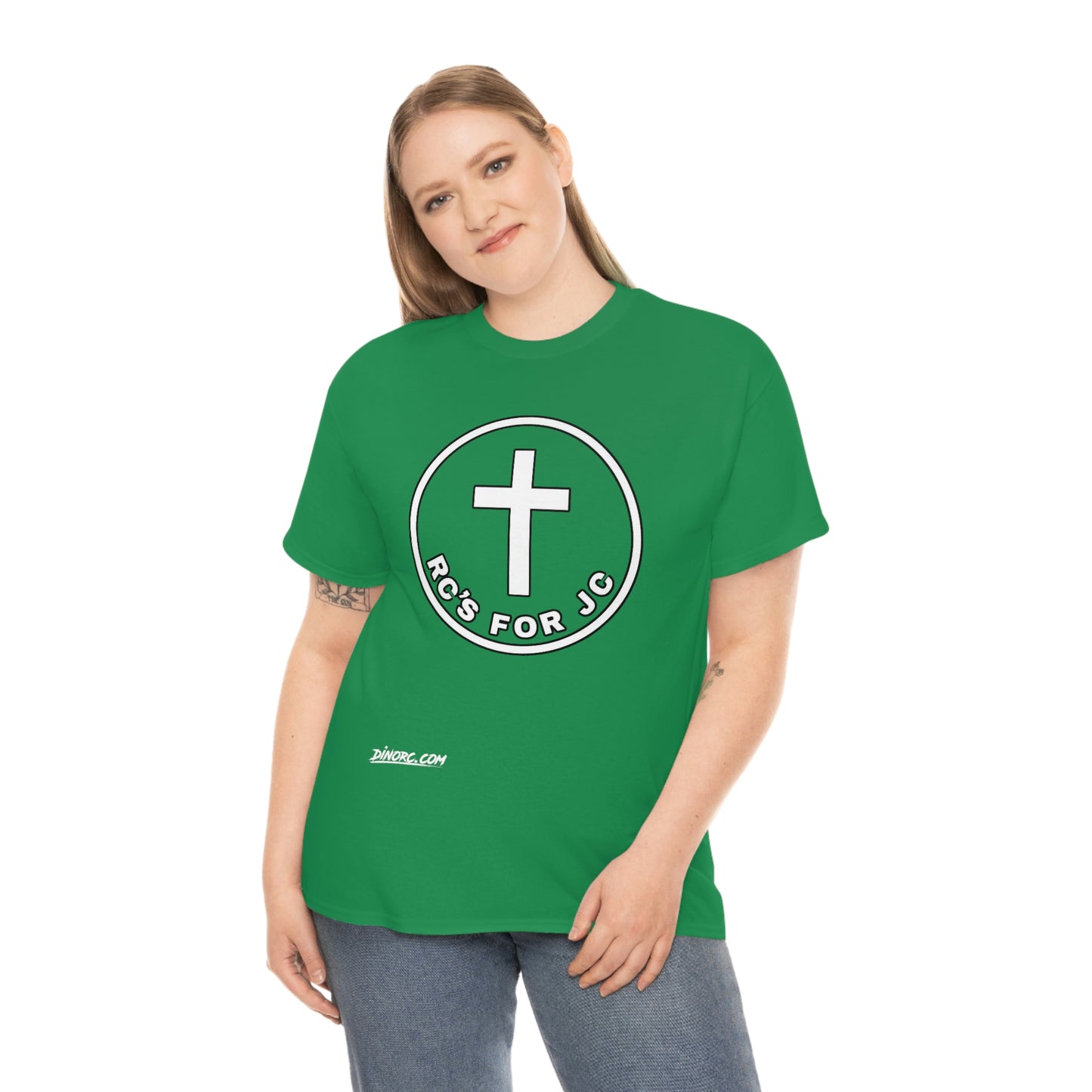 RCSFORJC White Logo 10 color Front only T-Shirt 10 colors S-5x