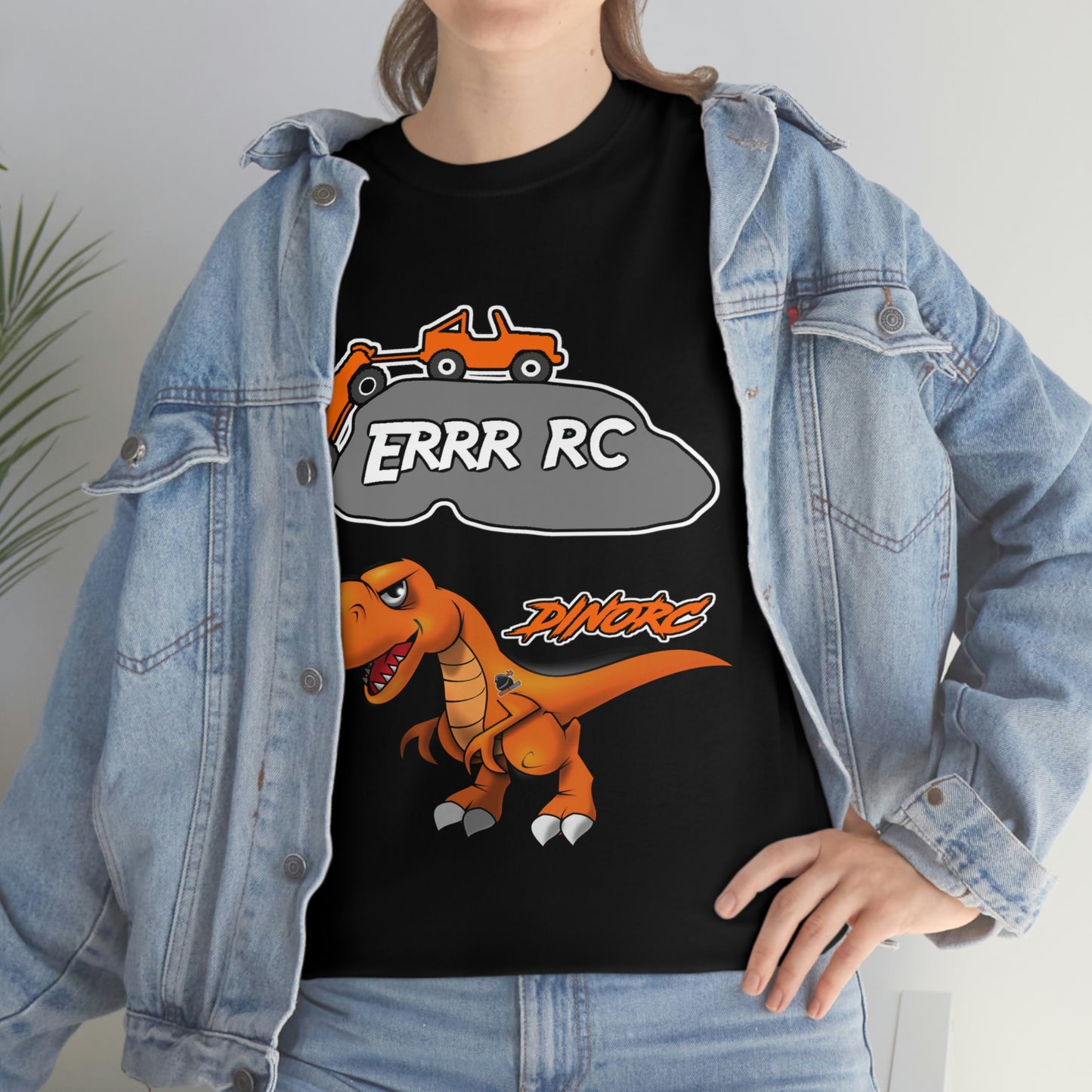 Team Driver Jordan Miller ERRR RC Front and Back DinoRc Logo T-Shirt S-5x 5 colors