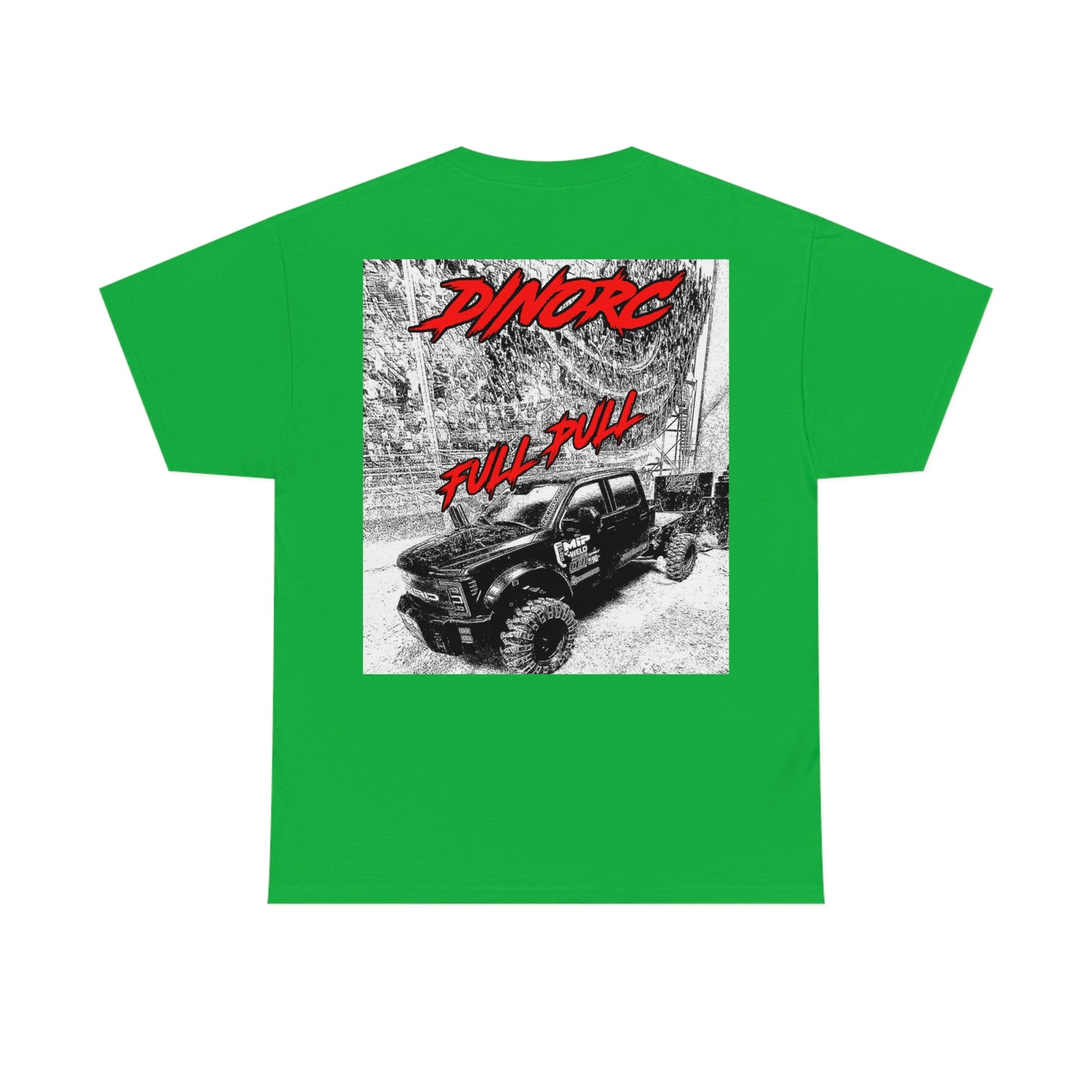 FULL PULL DinoRc Logo front back T-Shirt S-5x