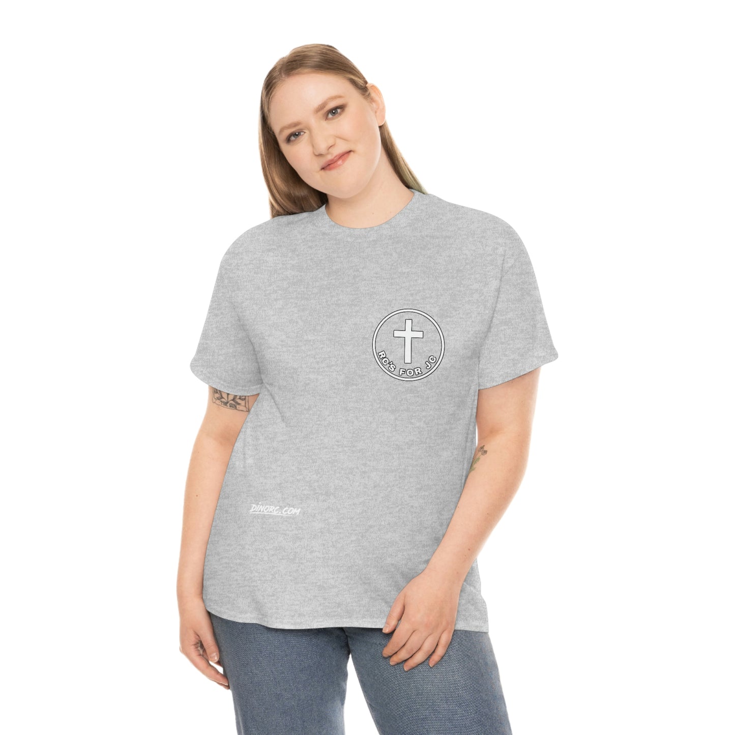 RCSFORJC White Logo Front Back T-Shirt 10 colors S-5x