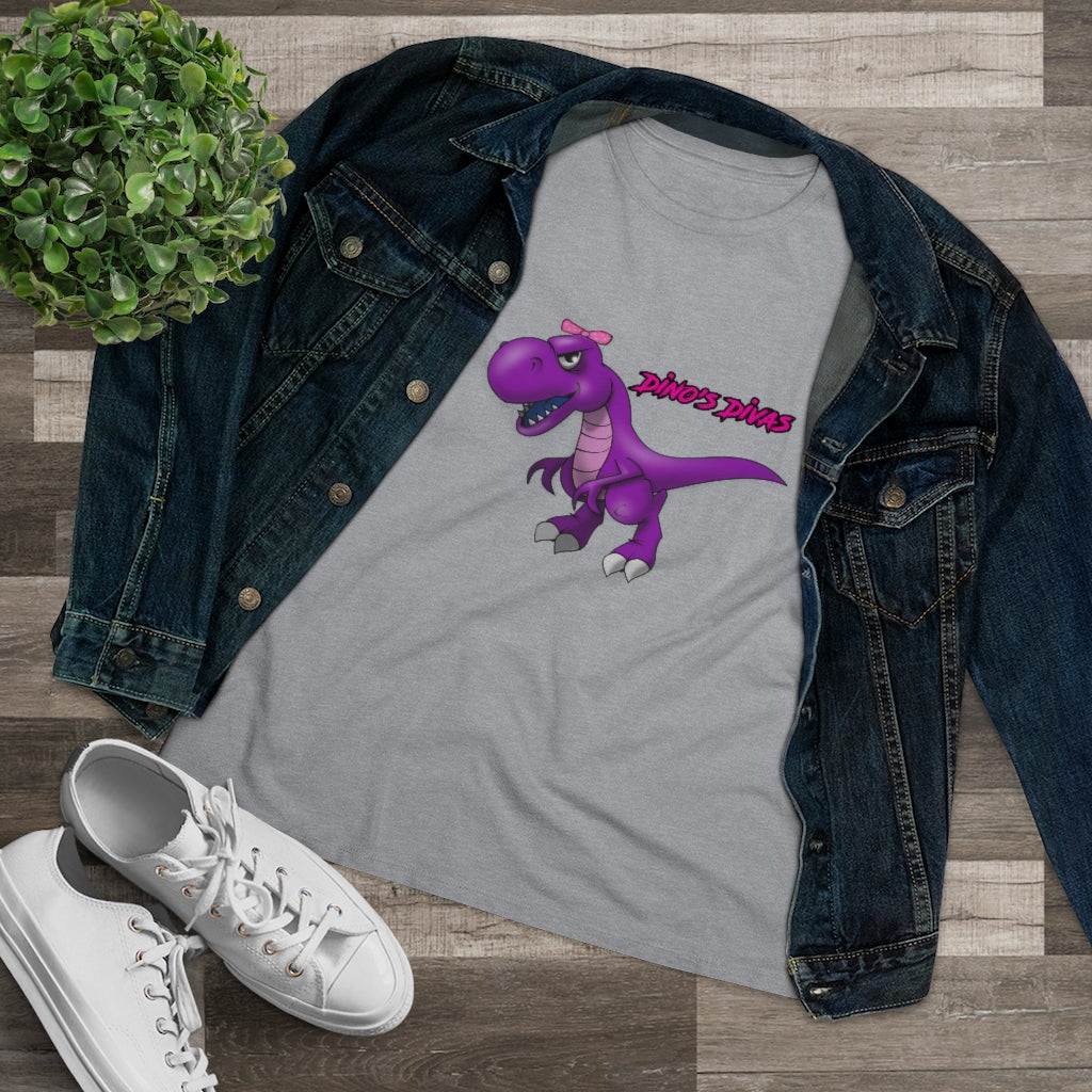Dino's Divas Women's DinoRC Logo Premium Tee