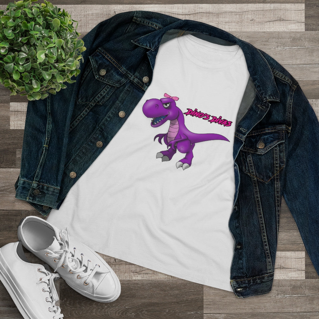 Dino's Divas Women's DinoRC Logo Premium Tee