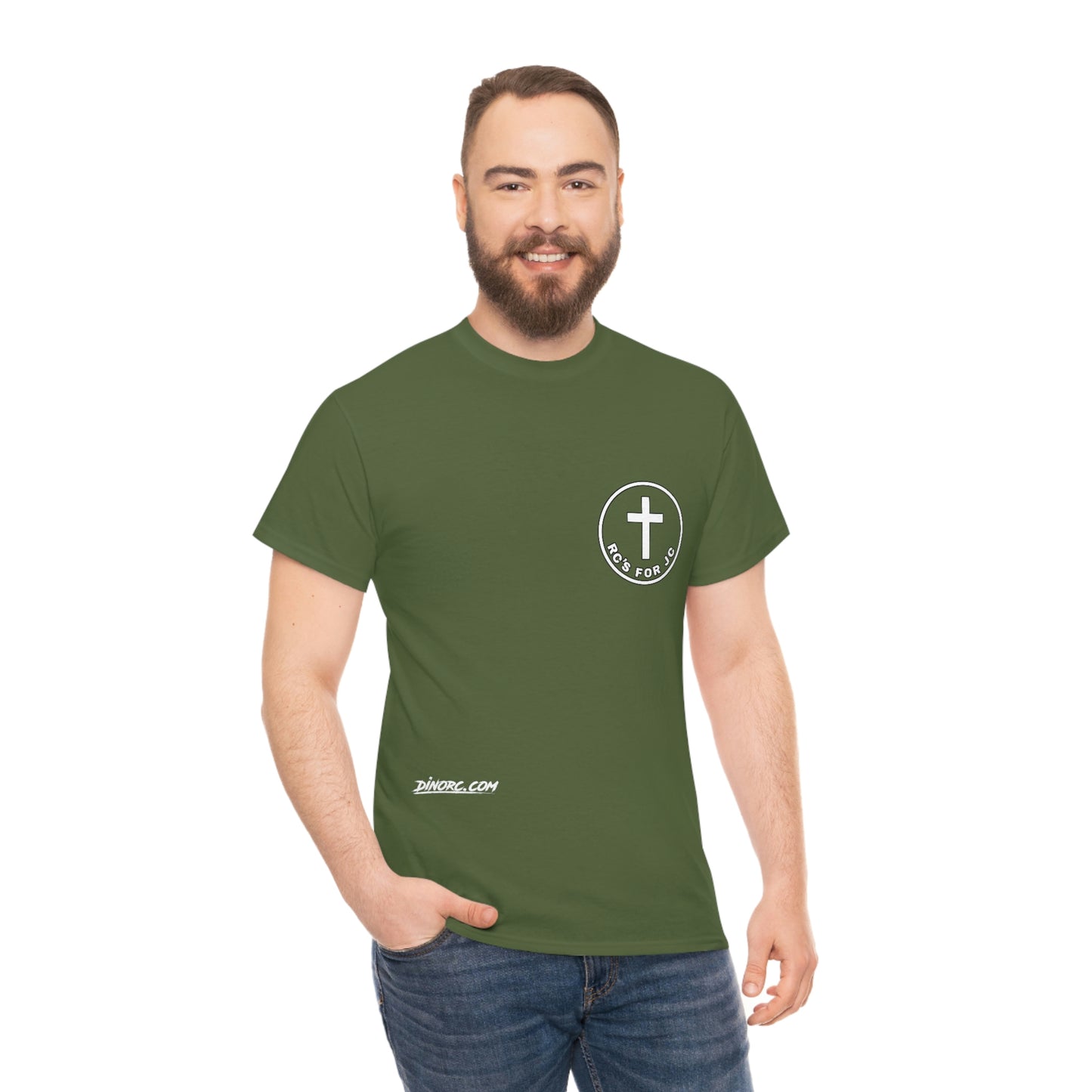 RCSFORJC White Logo Front Back T-Shirt 10 colors S-5x
