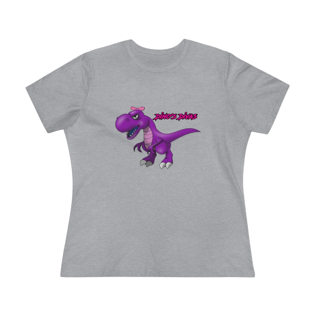 Dino's Divas Women's DinoRC Logo Premium Tee