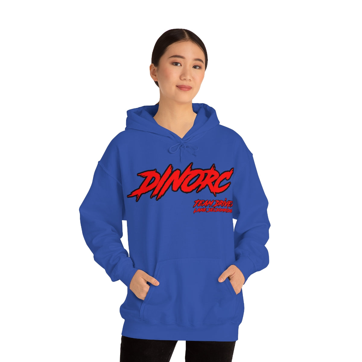 Tean Driver Lane Seldomridge DinoRC Logo Hooded Sweatshirt Heavy Blend™ Hooded Sweatshirt