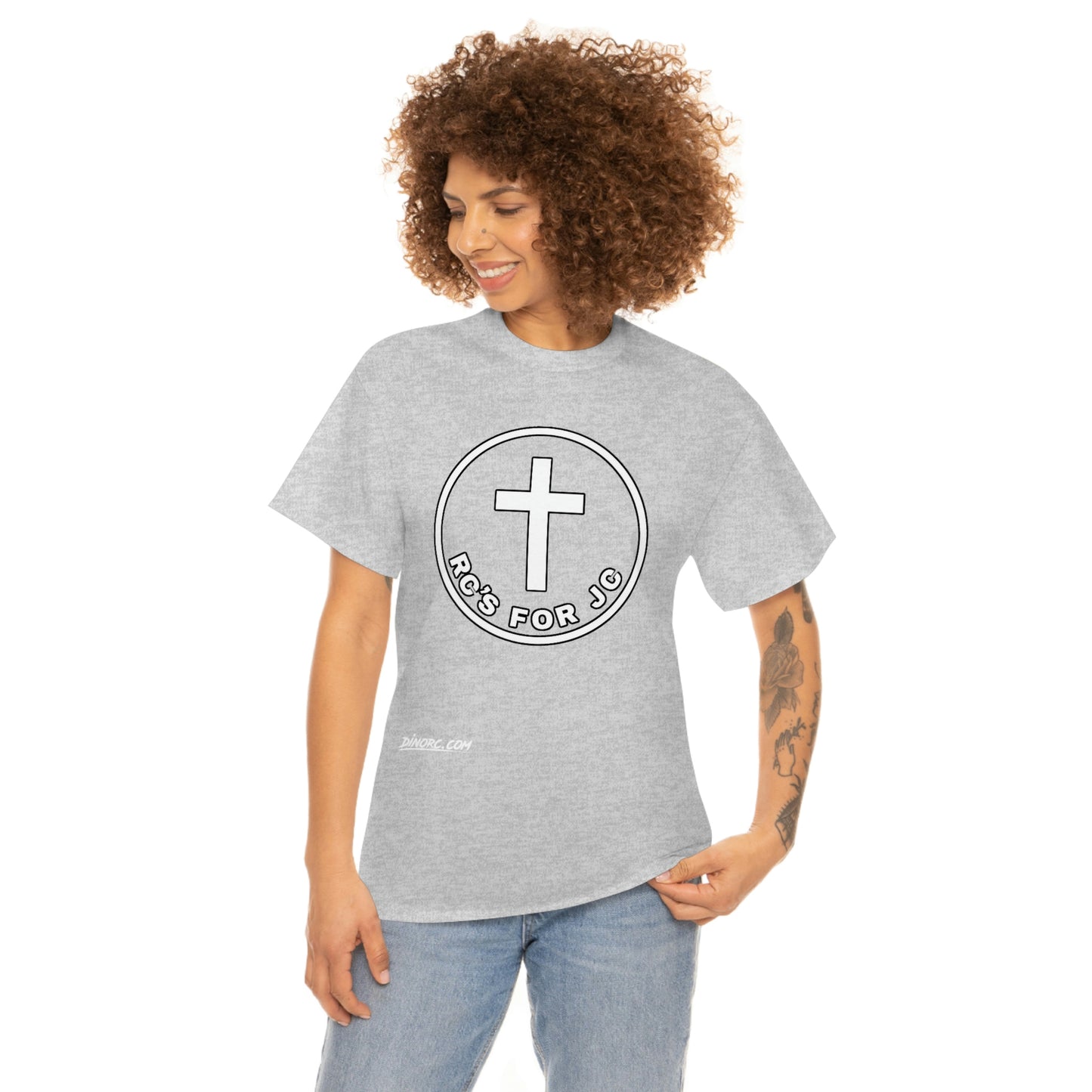 RCSFORJC White Logo 10 color Front only T-Shirt 10 colors S-5x