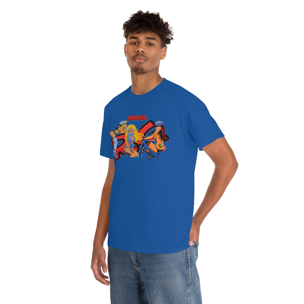 RC Girls With DinoRc Logo T-Shirt S-5x Black White Green Blue Red