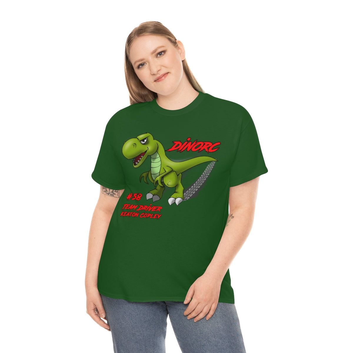 Team Driver Keaton Copley DinoRc Logo T-Shirt S-5x