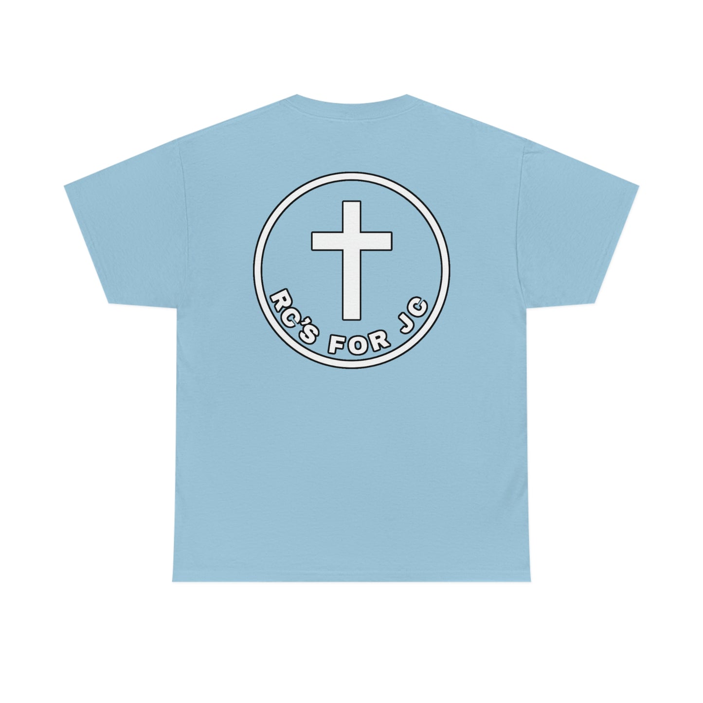 RCSFORJC White Logo Front Back T-Shirt 10 colors S-5x