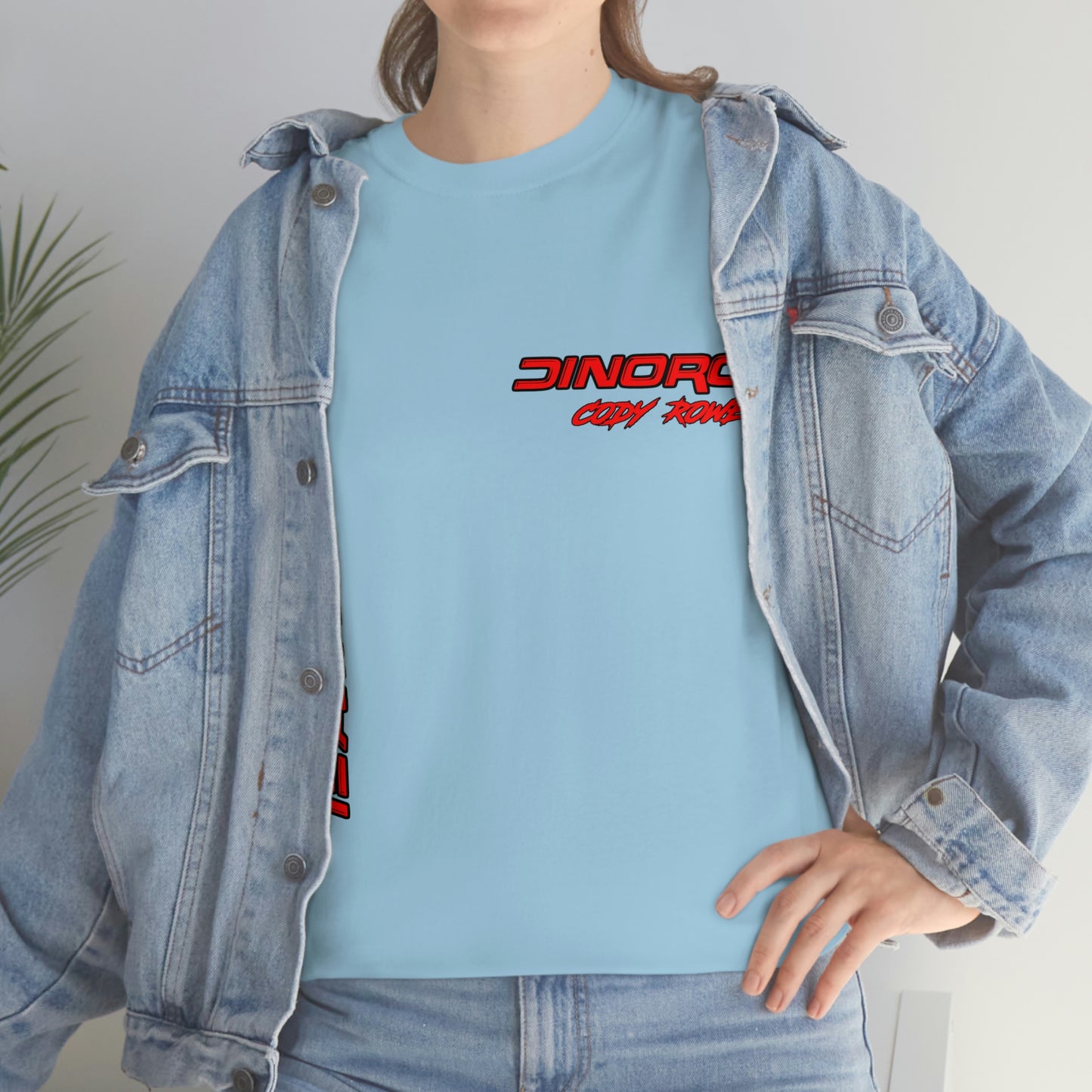 Team Driver Cody Rowe Front and Back DinoRc Logo T-Shirt S-5x 5 colors