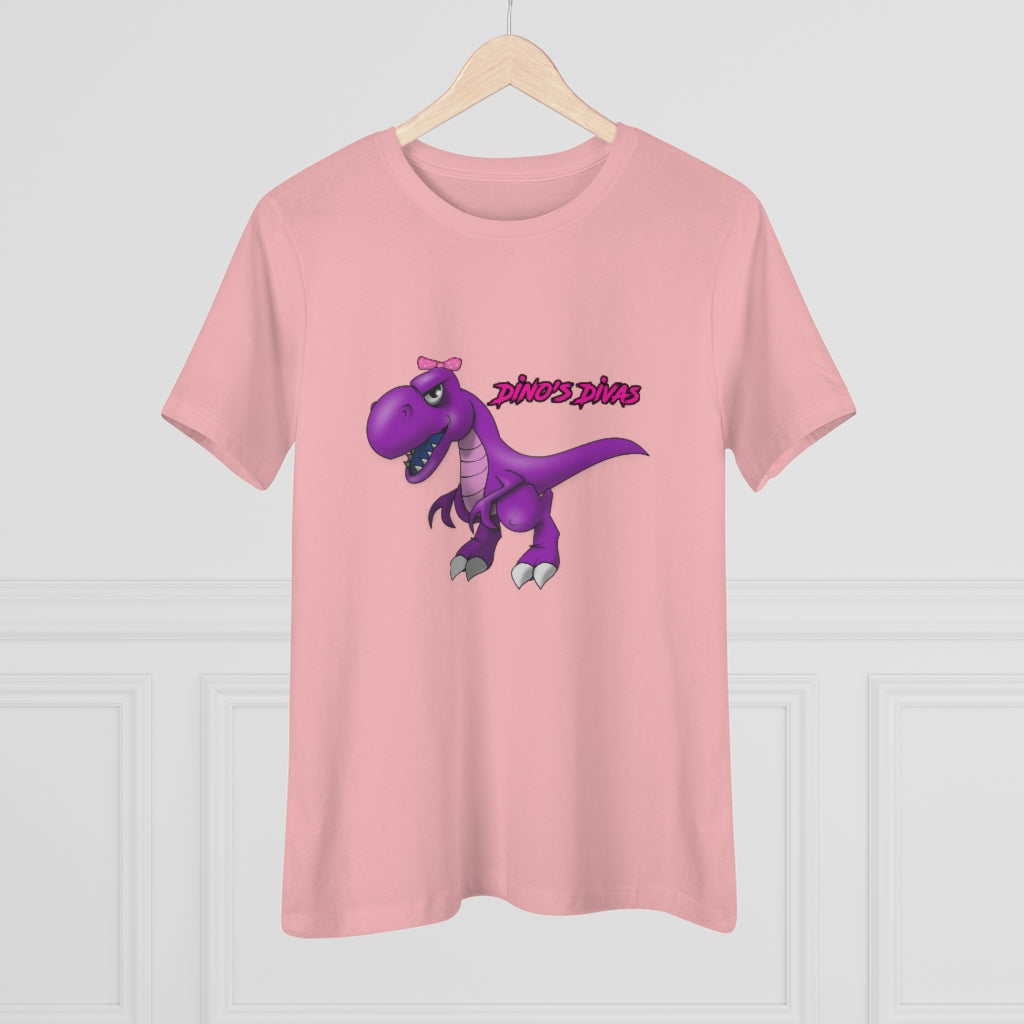 Dino's Divas Women's DinoRC Logo Premium Tee