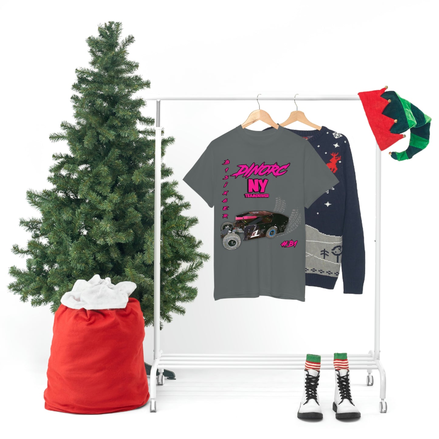 Team Driver Cherry Cherokee Front and Back DinoRc Logo T-Shirt S-5x 5 colors