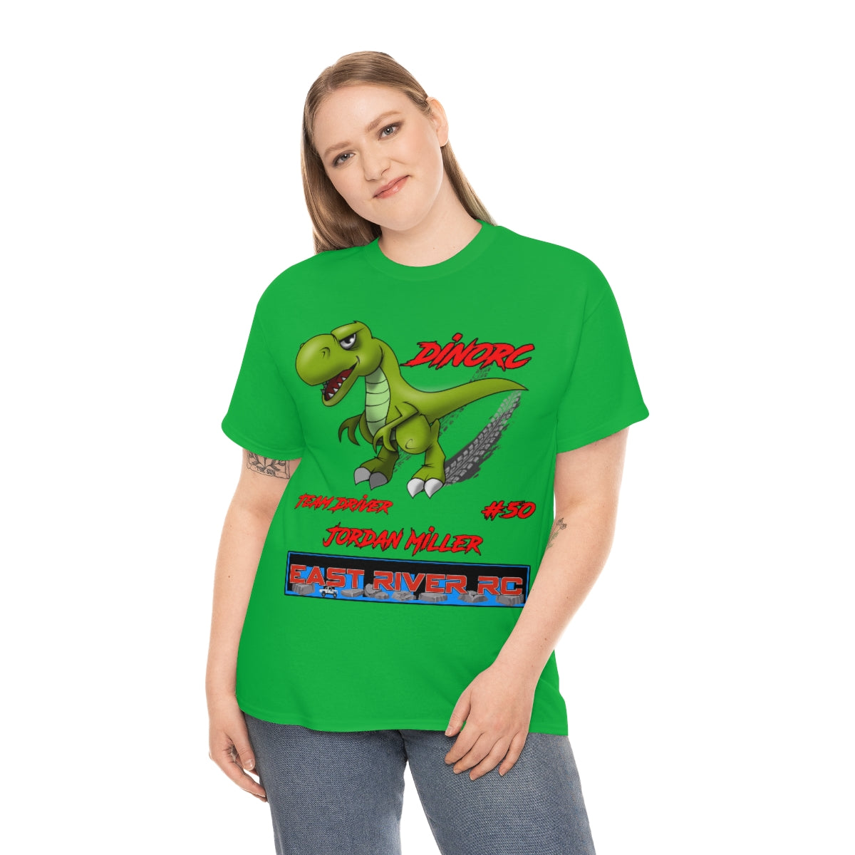 Team Driver Jordan Miller DinoRc Logo T-Shirt S-5x