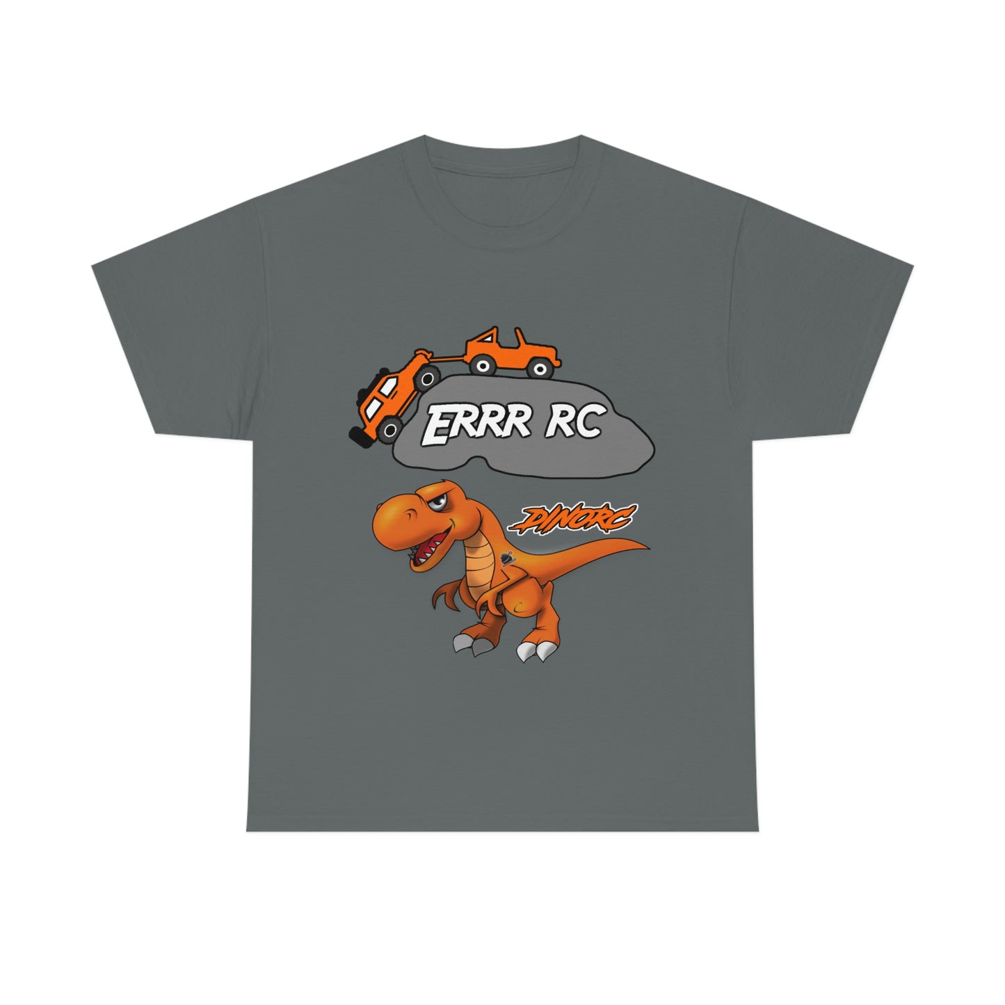 ERRR RC DinoRC Team Driver Jordan Miller Front and Back DinoRc Logo T-Shirt S-5x 5 colors