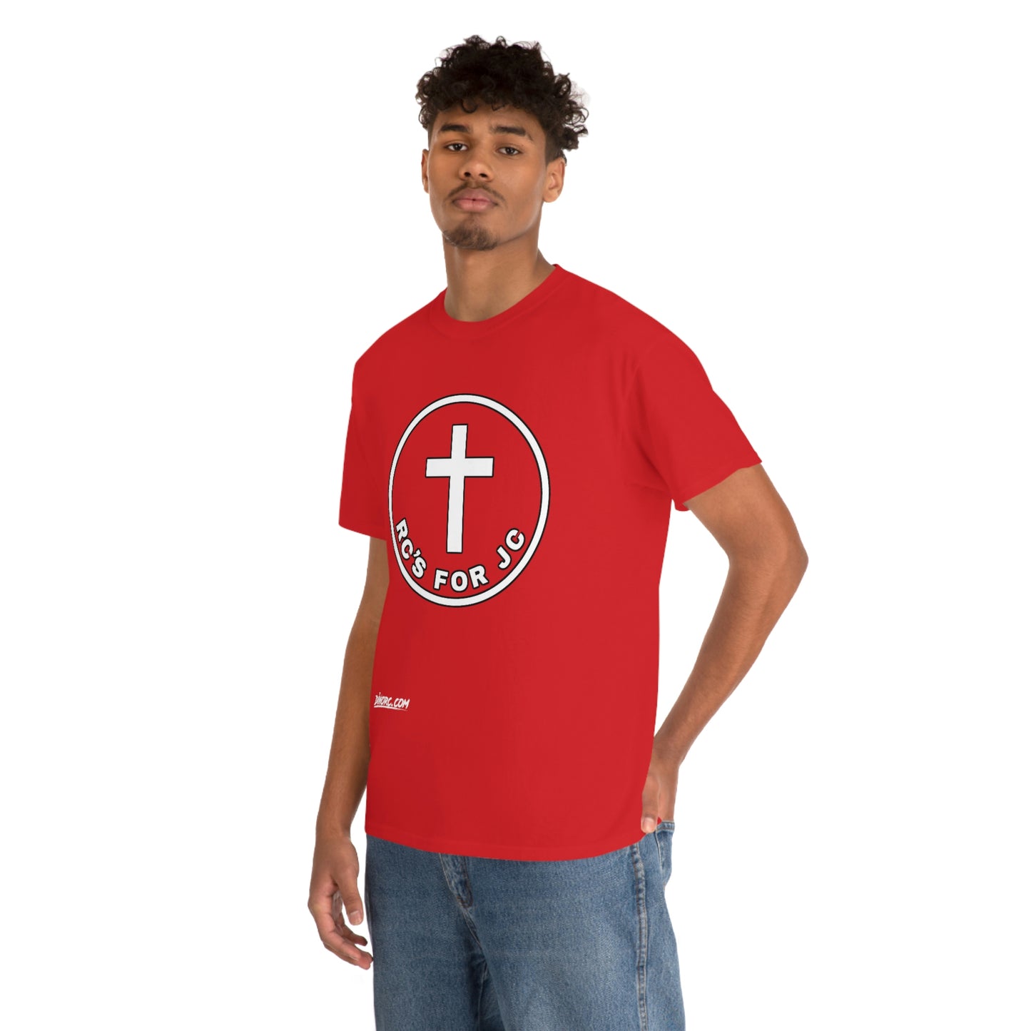 RCSFORJC White Logo 10 color Front only T-Shirt 10 colors S-5x