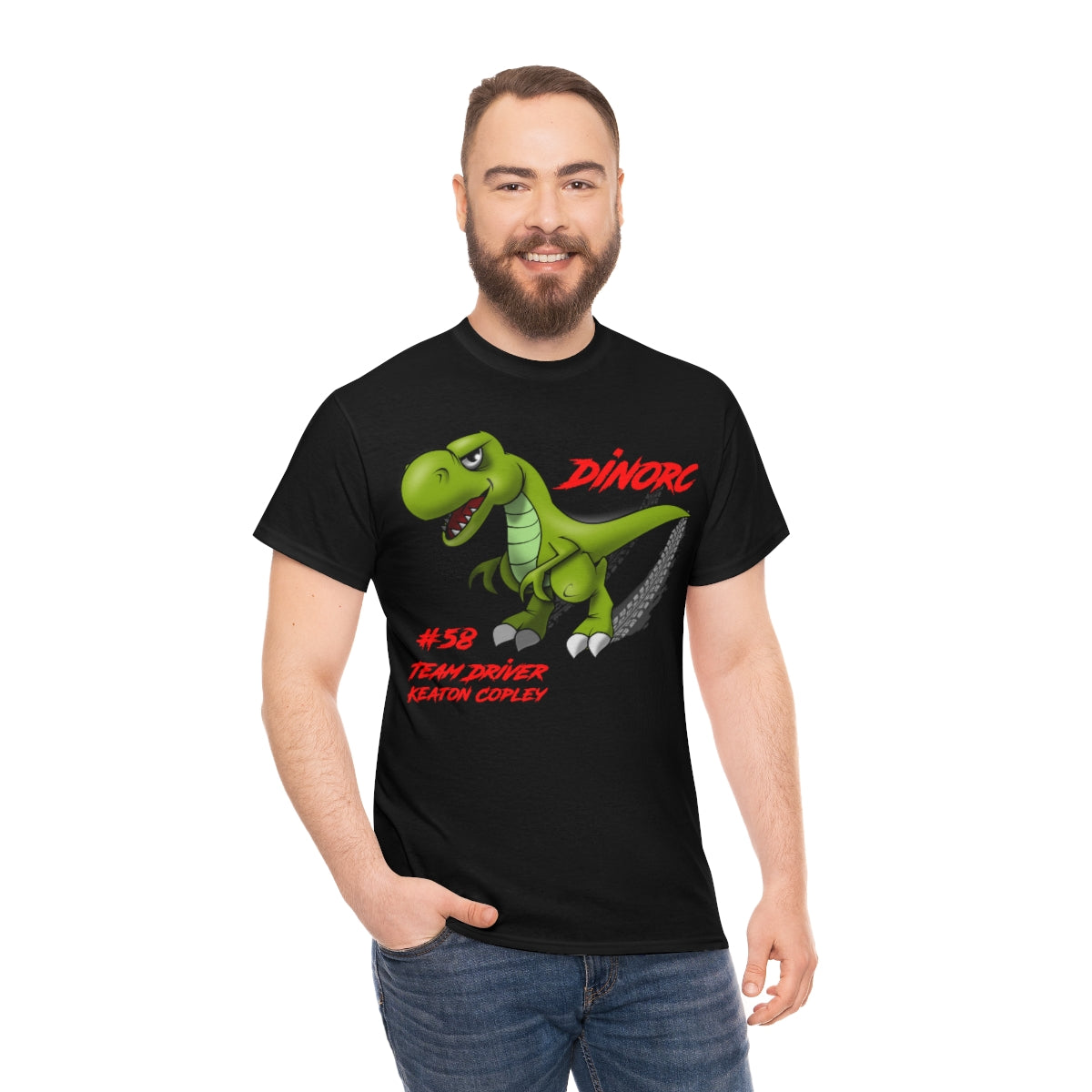 Team Driver Keaton Copley DinoRc Logo T-Shirt S-5x