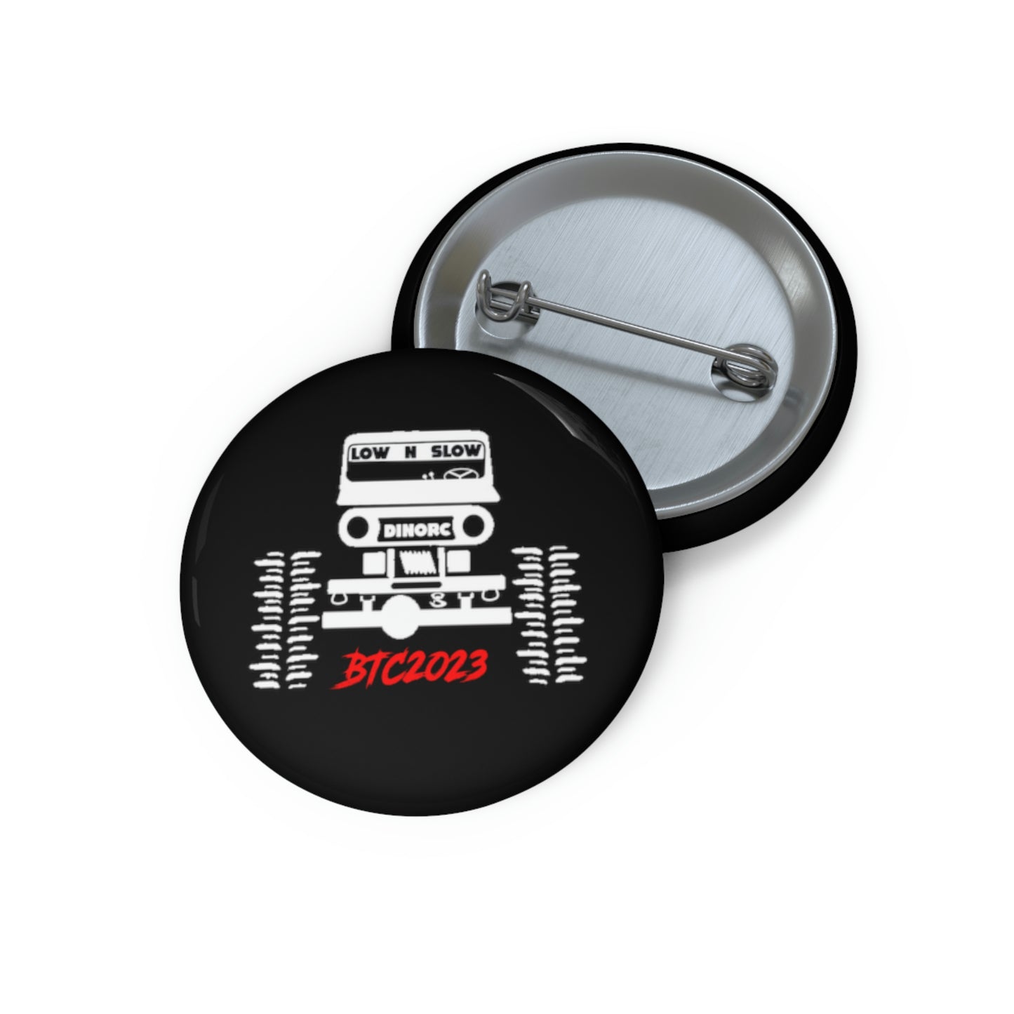 BTC Low n Slow DinoRC Custom Pin Buttons
