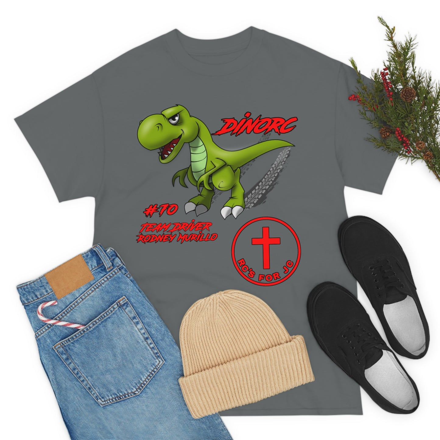 Team Driver Rodney Murillo DinoRc Logo T-Shirt S-5x