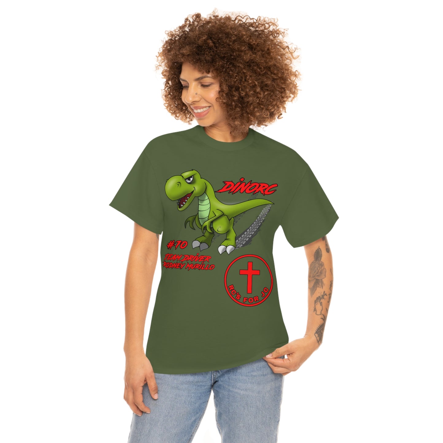 Team Driver Rodney Murillo DinoRc Logo T-Shirt S-5x