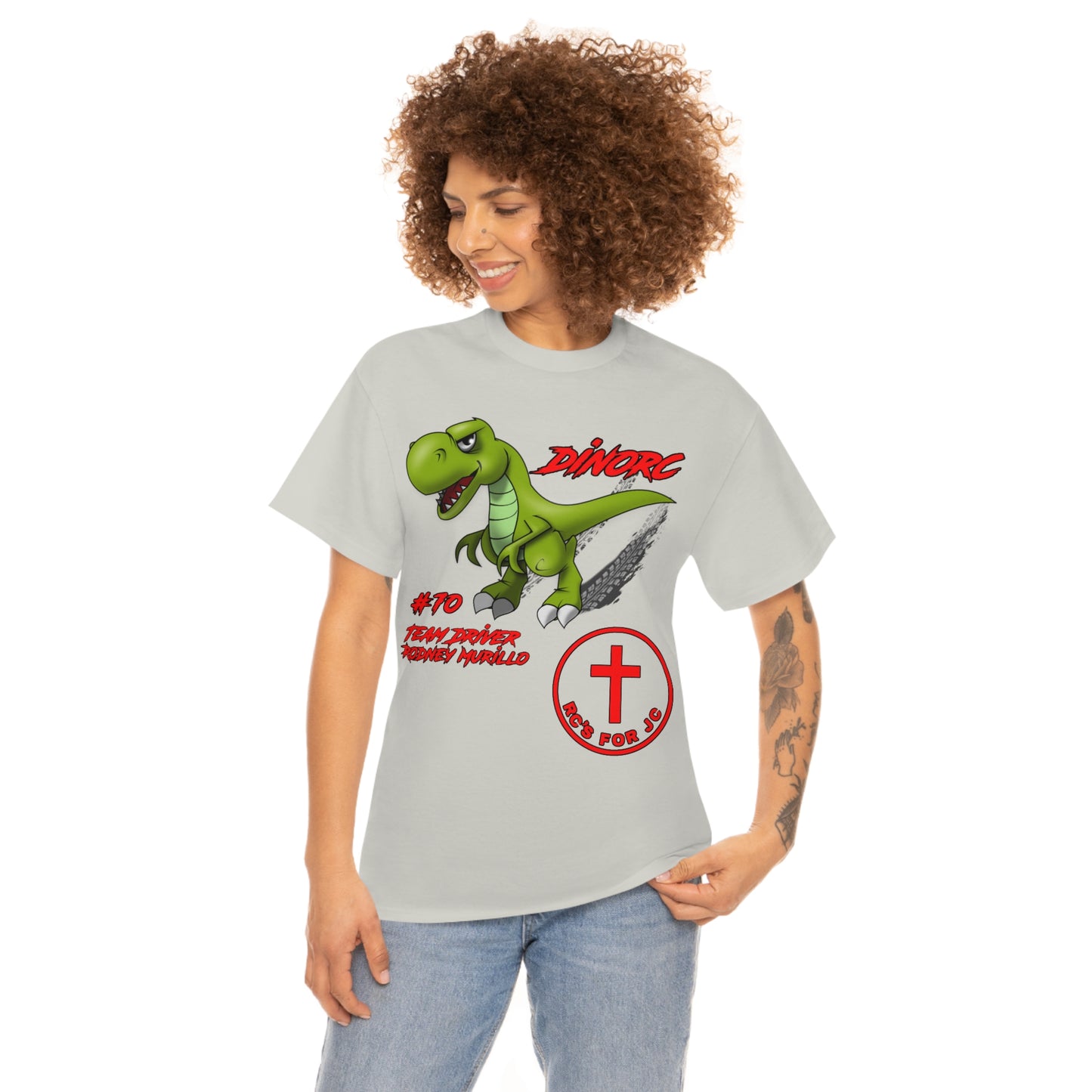 Team Driver Rodney Murillo DinoRc Logo T-Shirt S-5x