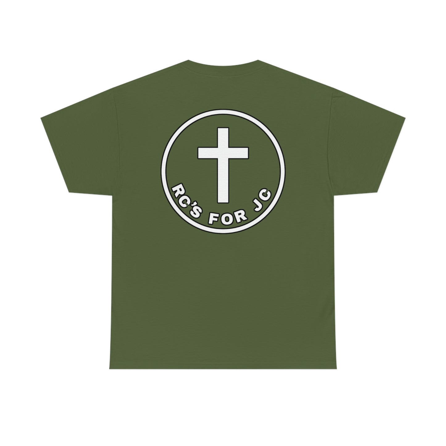 RCSFORJC White Logo Front Back T-Shirt 10 colors S-5x