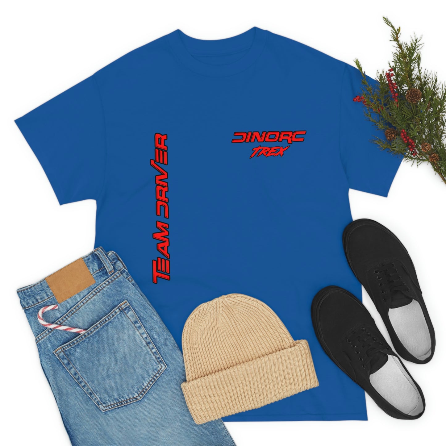 Team Driver Anthony Johnson (TRex) Front and Back DinoRc Logo T-Shirt S-5x 5 colors