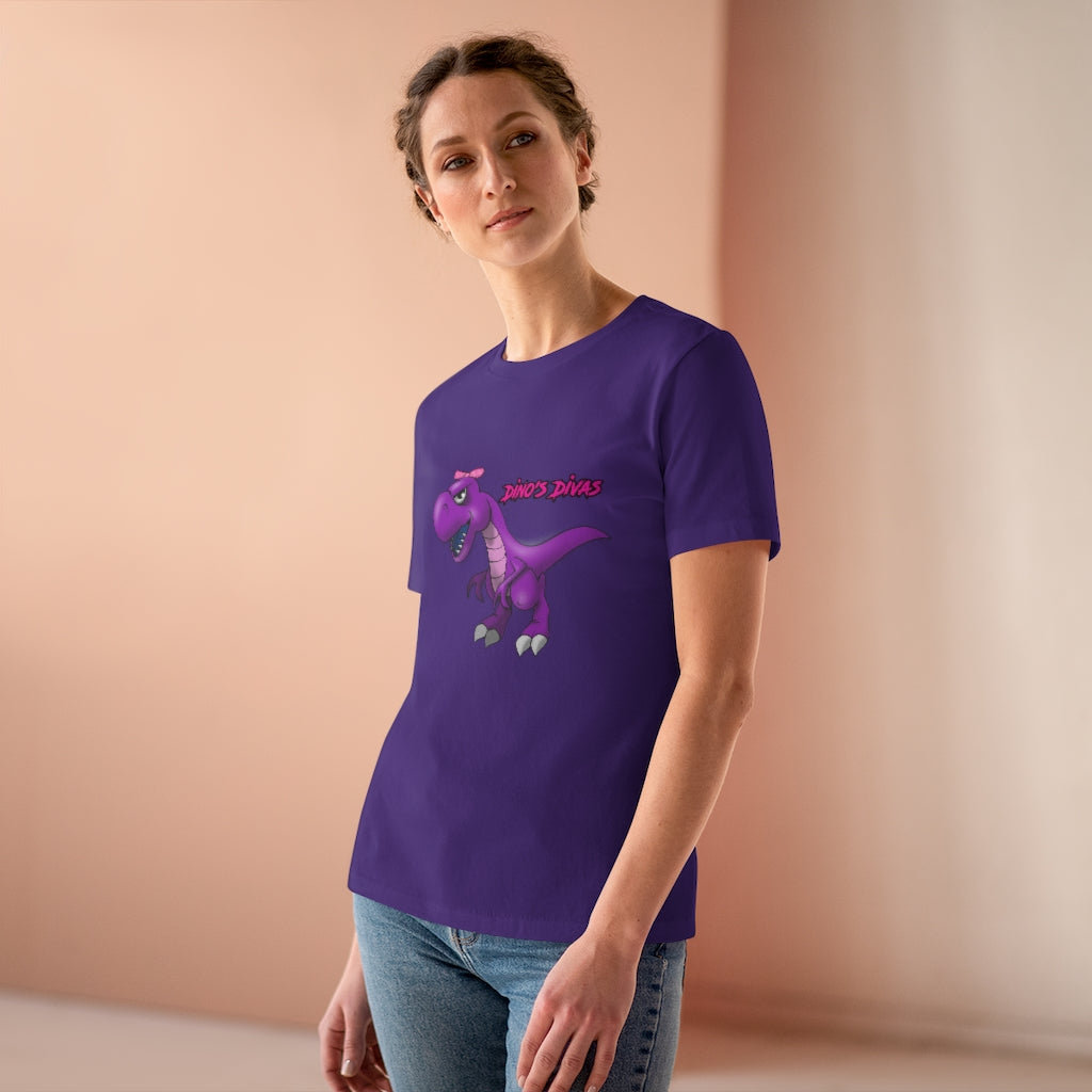 Dino's Divas Women's DinoRC Logo Premium Tee