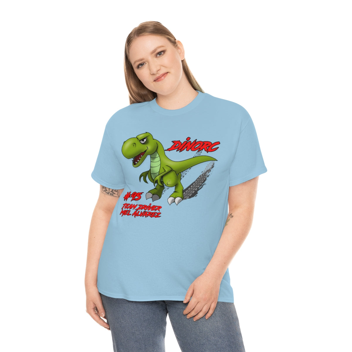 Team Driver Mel Alvarez DinoRc Logo T-Shirt S-5x