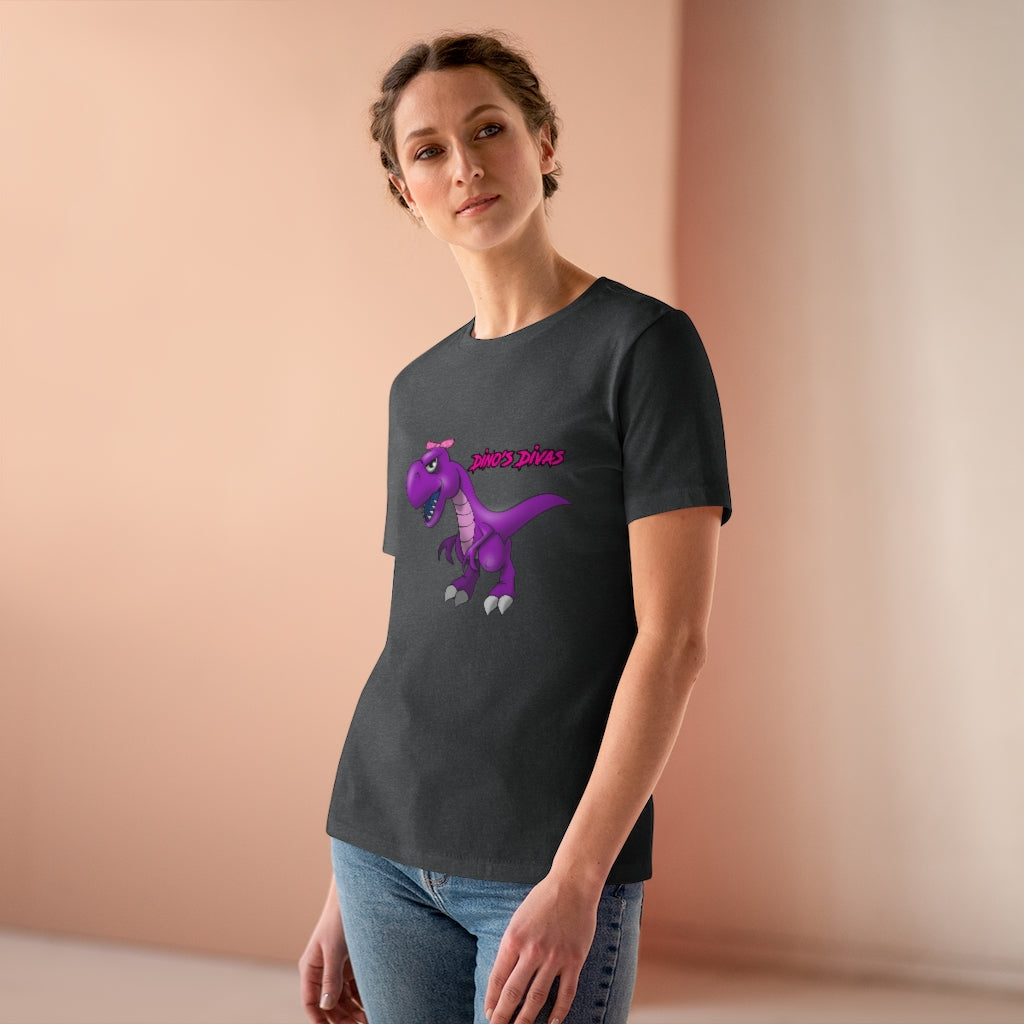 Dino's Divas Women's DinoRC Logo Premium Tee
