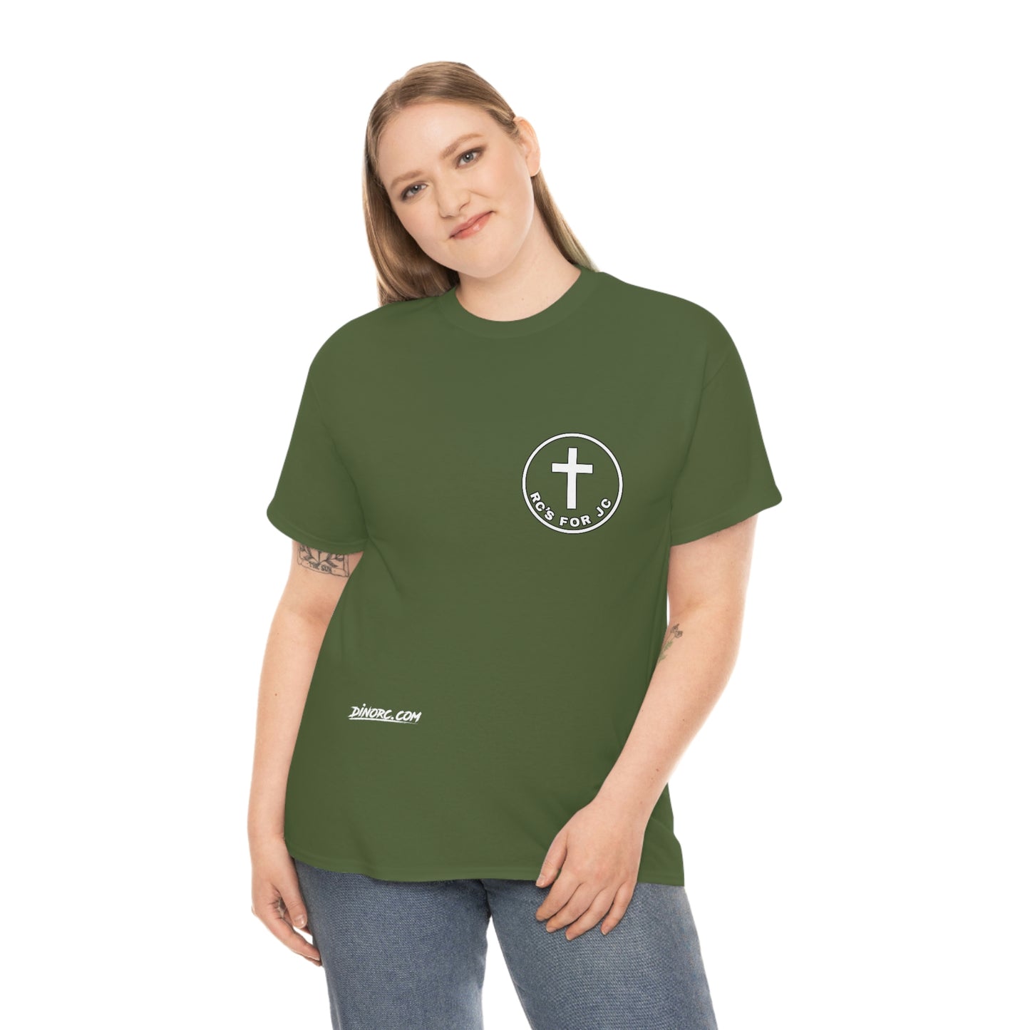 RCSFORJC White Logo Front Back T-Shirt 10 colors S-5x