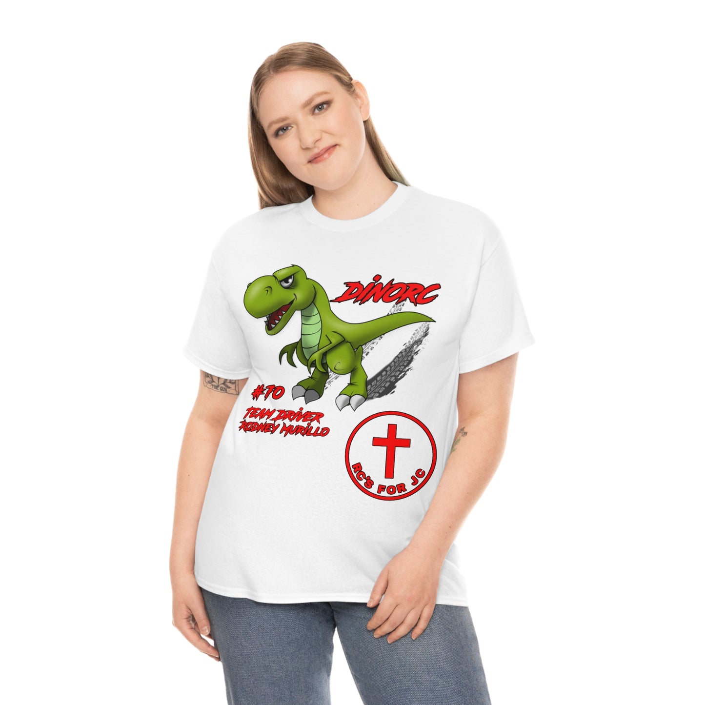 Team Driver Rodney Murillo DinoRc Logo T-Shirt S-5x