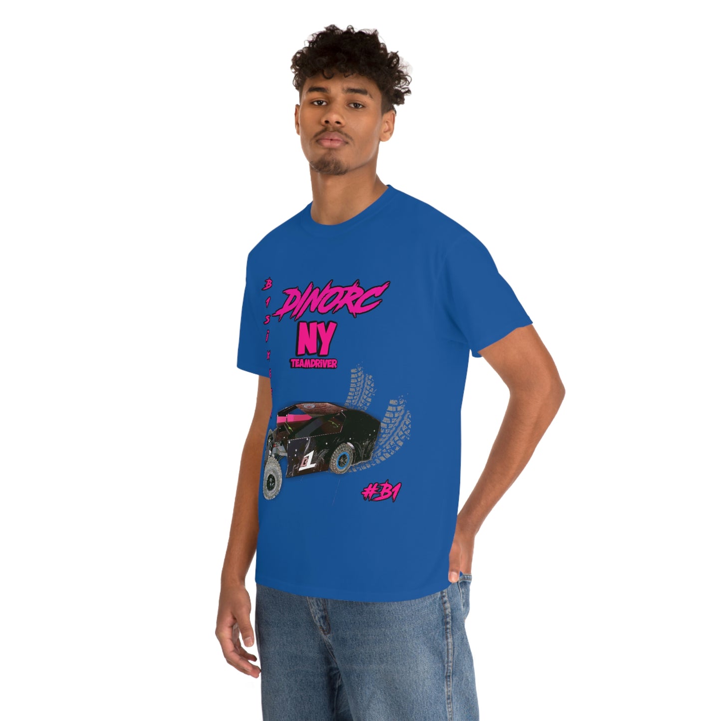 Team Driver Cherry Cherokee Front and Back DinoRc Logo T-Shirt S-5x 5 colors