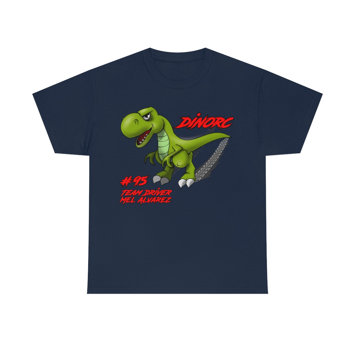 Team Driver Mel Alvarez DinoRc Logo T-Shirt S-5x