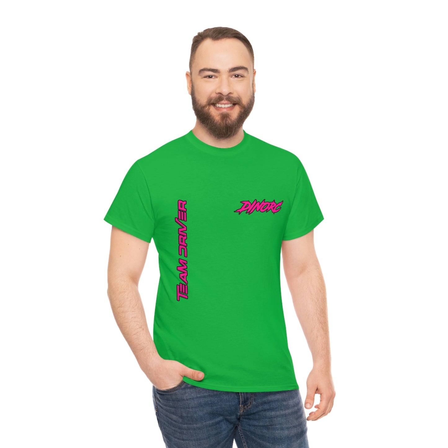 Vertical Team Driver Dino's Divas Front and Back DinoRc Logo T-Shirt S-5x 5 colors