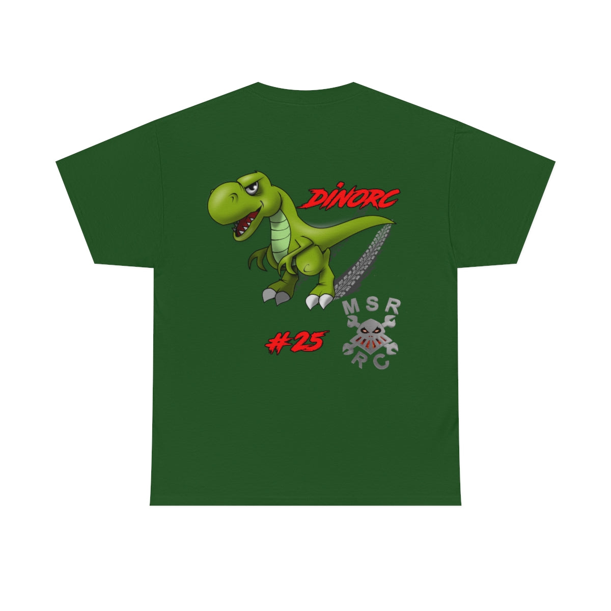 Team Driver Tommy Martin MSR RC Front and Back DinoRc Logo T-Shirt S-5x 5 colors