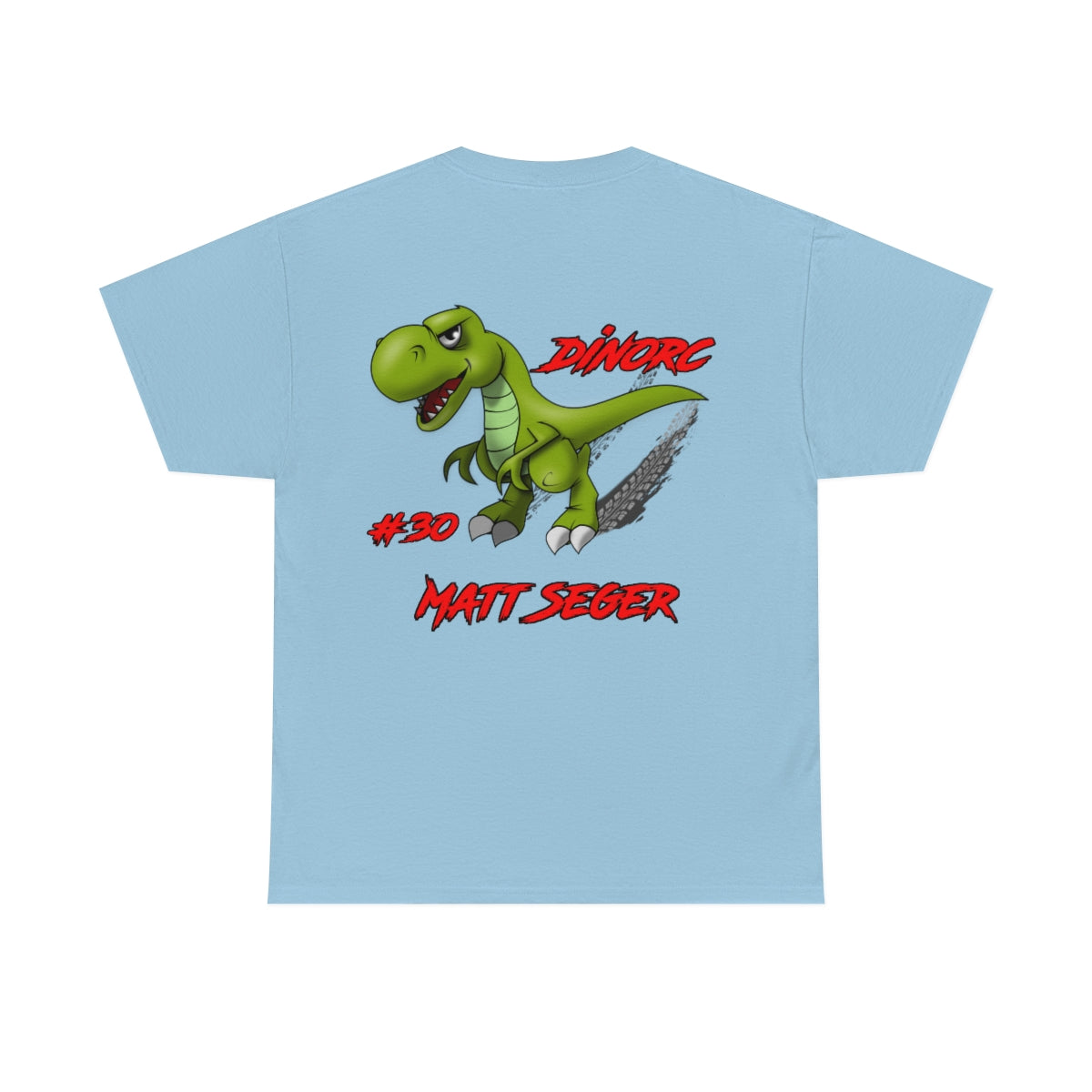 Team Driver Matt Seger Front and Back DinoRc Logo T-Shirt S-5x 5 colors