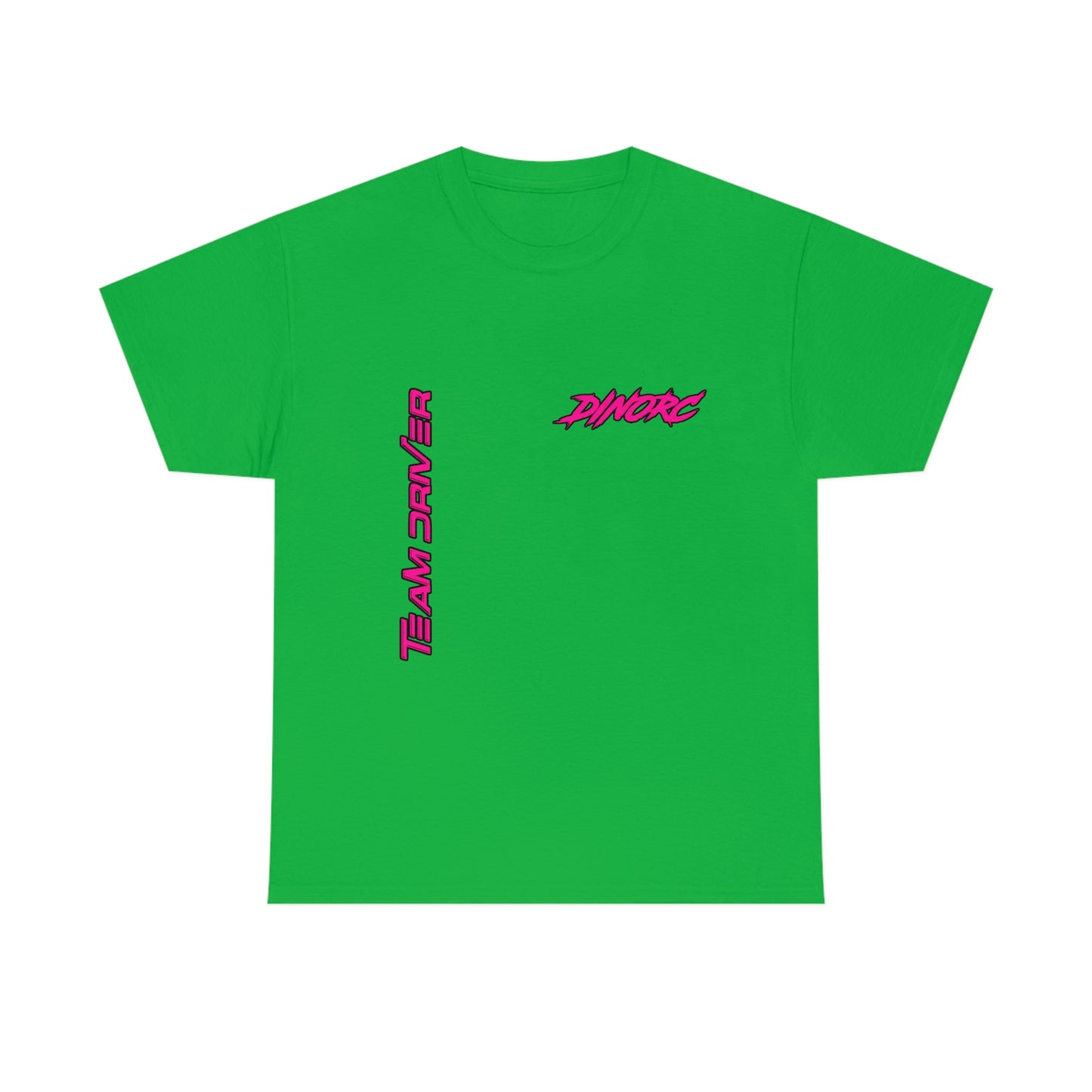 Vertical Team Driver Dino's Divas Front and Back DinoRc Logo T-Shirt S-5x 5 colors