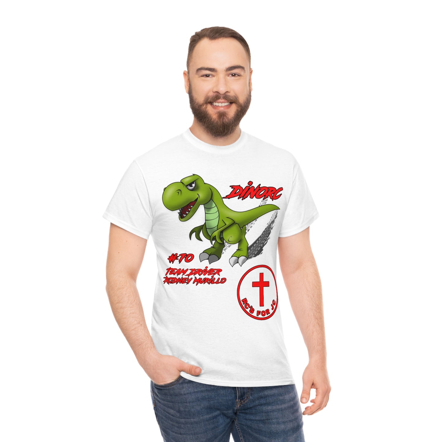 Team Driver Rodney Murillo DinoRc Logo T-Shirt S-5x