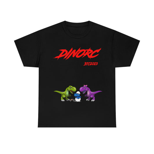 Front BTC DinoRc Logo T-Shirt S-5x 5 colors